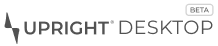 Upright Desktop logo