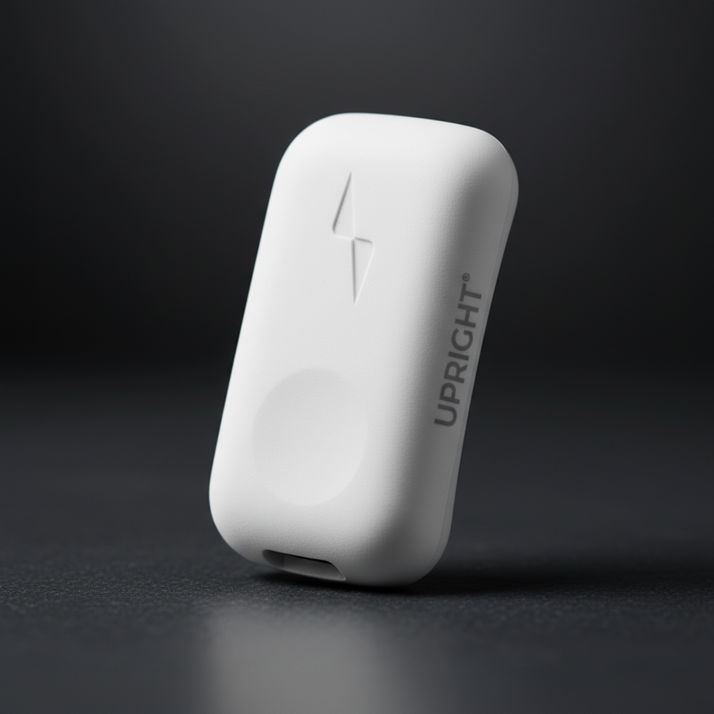 UPRIGHT GO 2 device — dramatic product shot